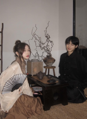 Chụp hình couple với Hán phục cổ trang hoàn toàn miễn phí tại Normad